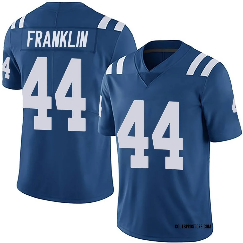Adult Limited Zaire Franklin Indianapolis Colts Royal Team Color Vapor Untouchable Jersey